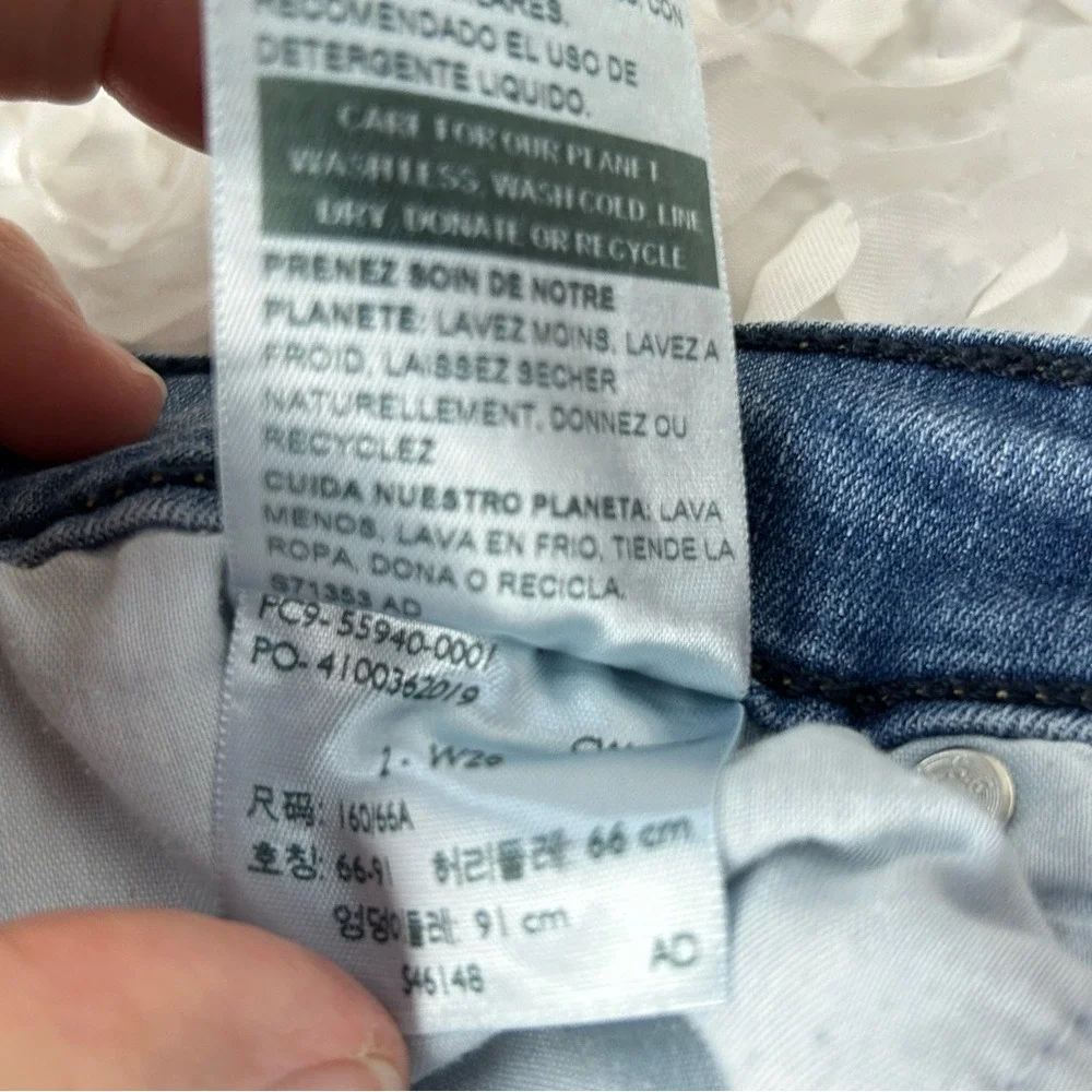 Levi's Denizen‎ High Rise Blue Jean Shorts 2-W26